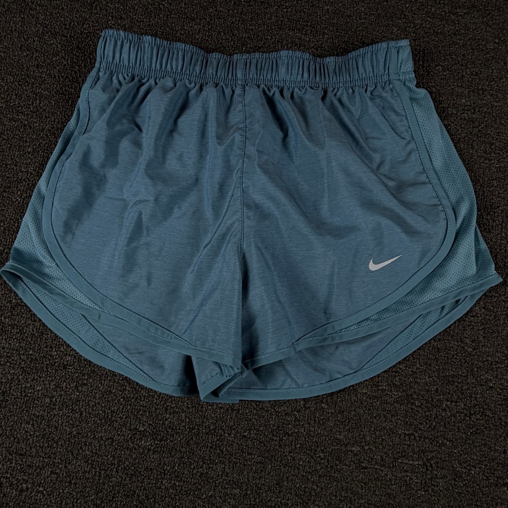 Nike Shorts Womens S Tempo Blue Dri-FIT Mesh Athletic EUC